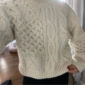 H&M crop sweater